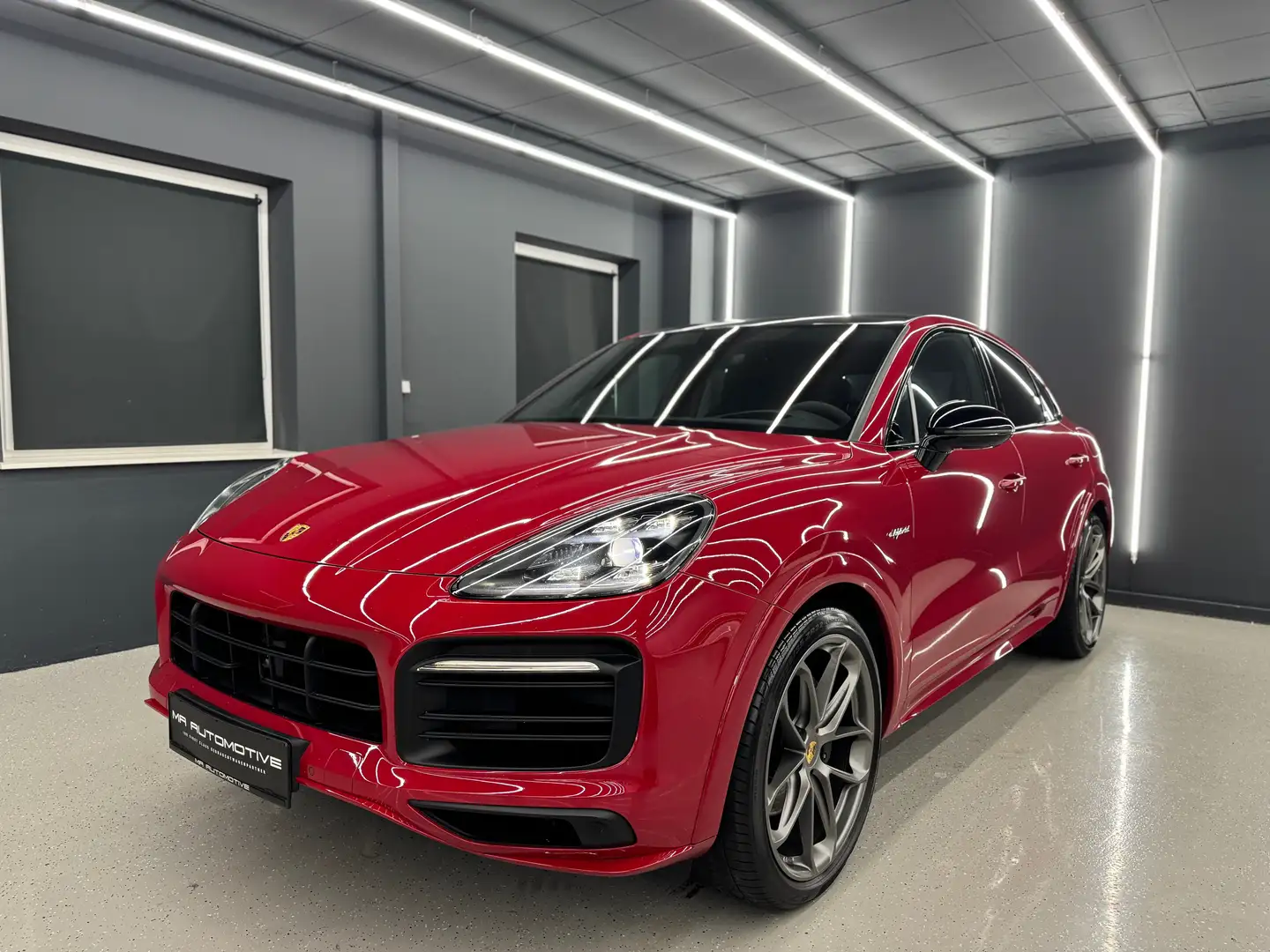 Porsche Cayenne E-Hybrid Coupé *LEICHTBAU*SPORTDESIGN*AGA*PDLS+ Rosso - 1