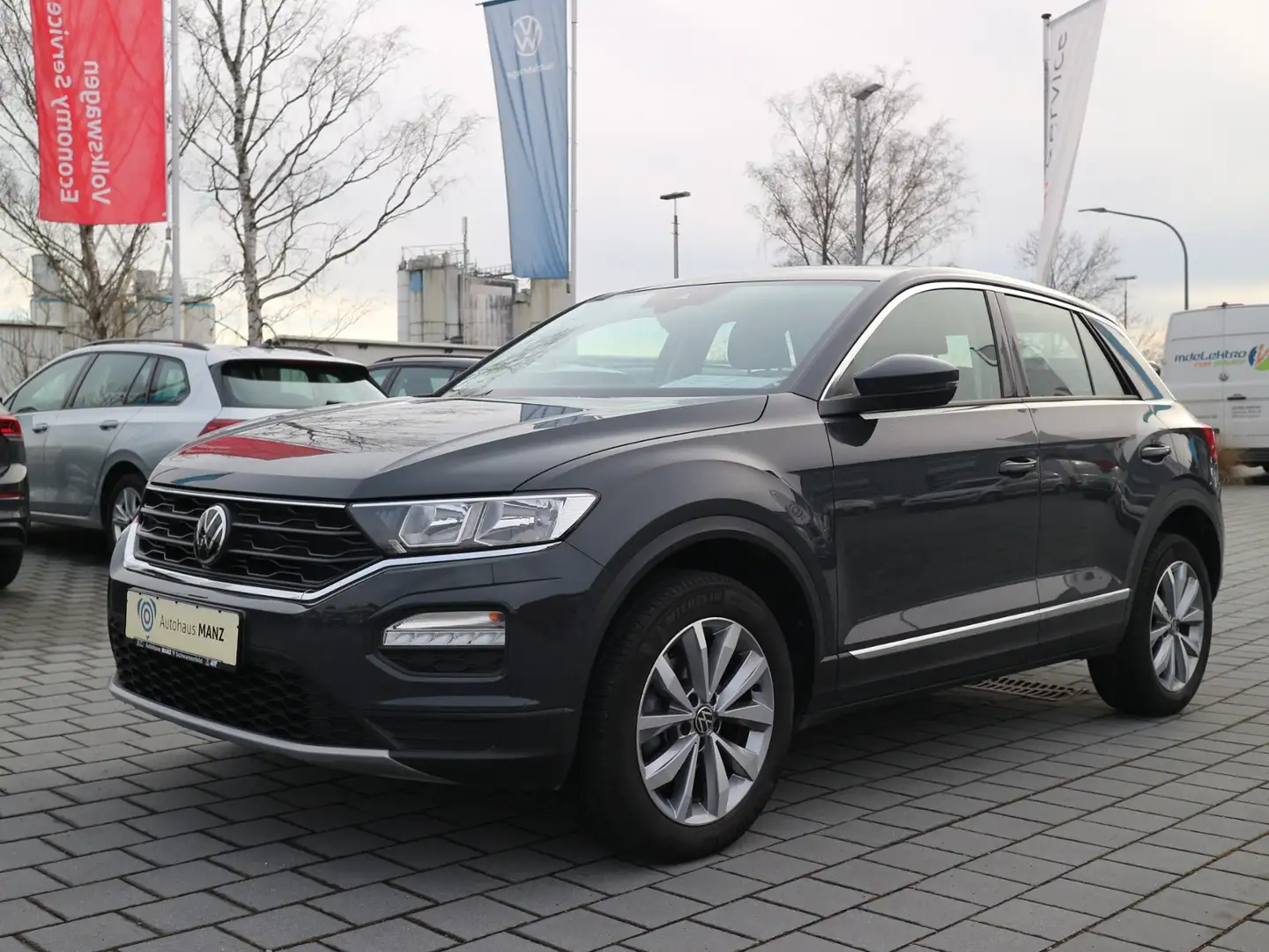 Volkswagen T-Roc 1.0 TSI Style KLIMA NAVI ALU Grau - 2