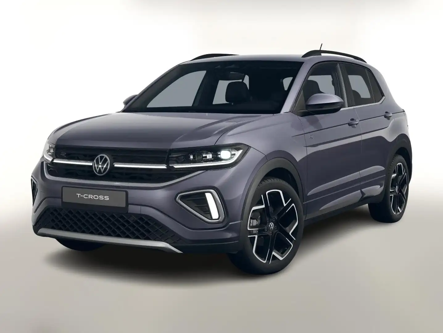 Volkswagen T-Cross R-Line Matrix 18Z Kam SHZ PrivG KeyL PDC 85 kW ... Grau - 1