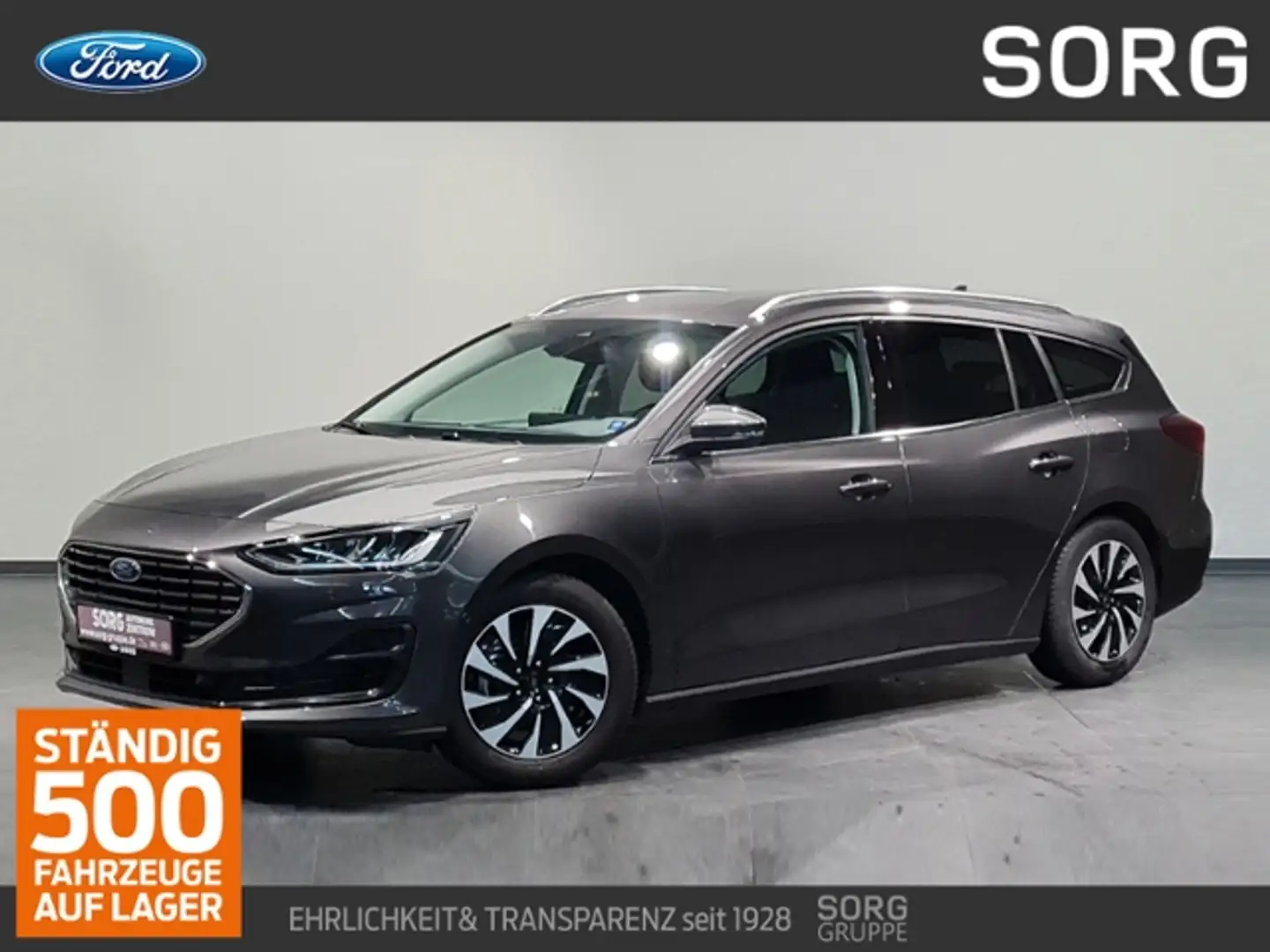 Ford Focus 1.0 MHEV Titanium*PARK-ASSIST*KAMERA*-40%* Grau - 1