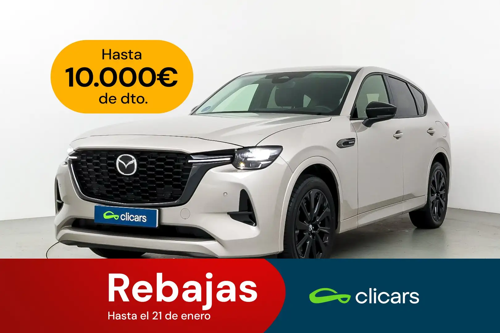 Mazda CX-60 2.5L e-Skyactiv-G PHEV Homura Con-P + Dri-P +Com-P Argent - 1