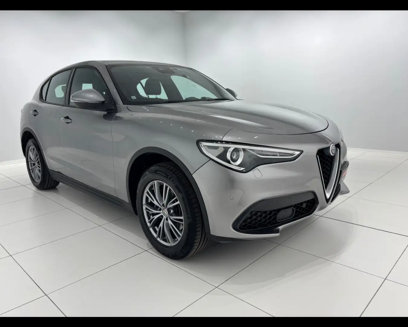 Alfa Romeo Stelvio 2.2 Turbo Business Grigio - 1