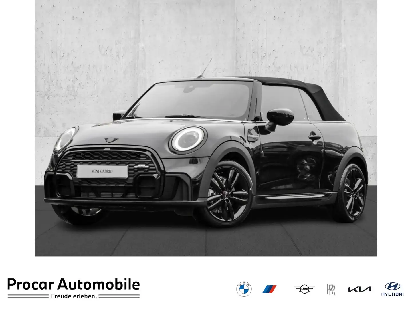 MINI Cooper Cabrio Cooper JCW TRIM+LED+DA+SHZ+PDC Чёрный - 1
