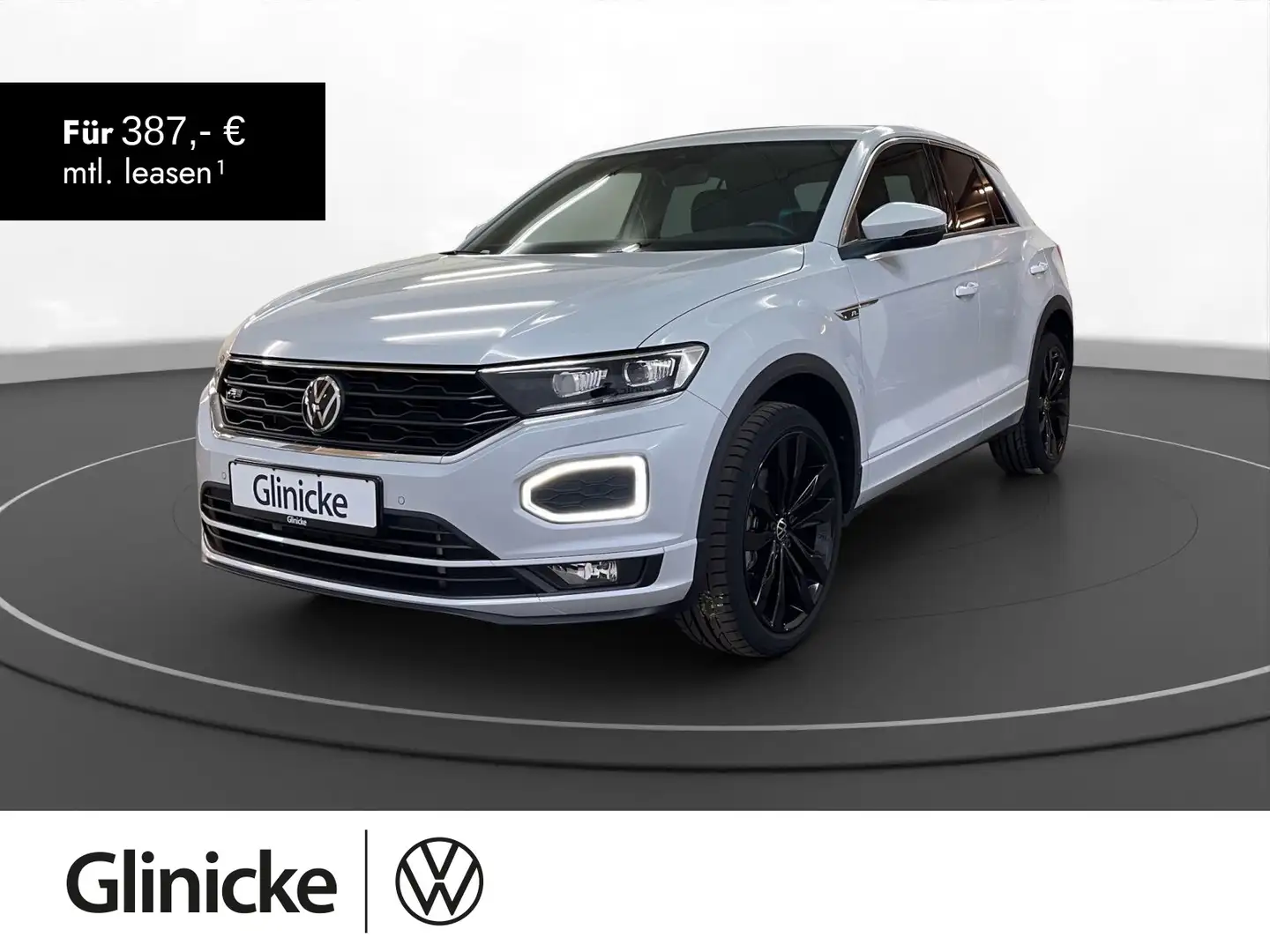 Volkswagen T-Roc 2.0 TSI 4M Sport R-Line AHK LED LM 19" Nav Weiß - 1