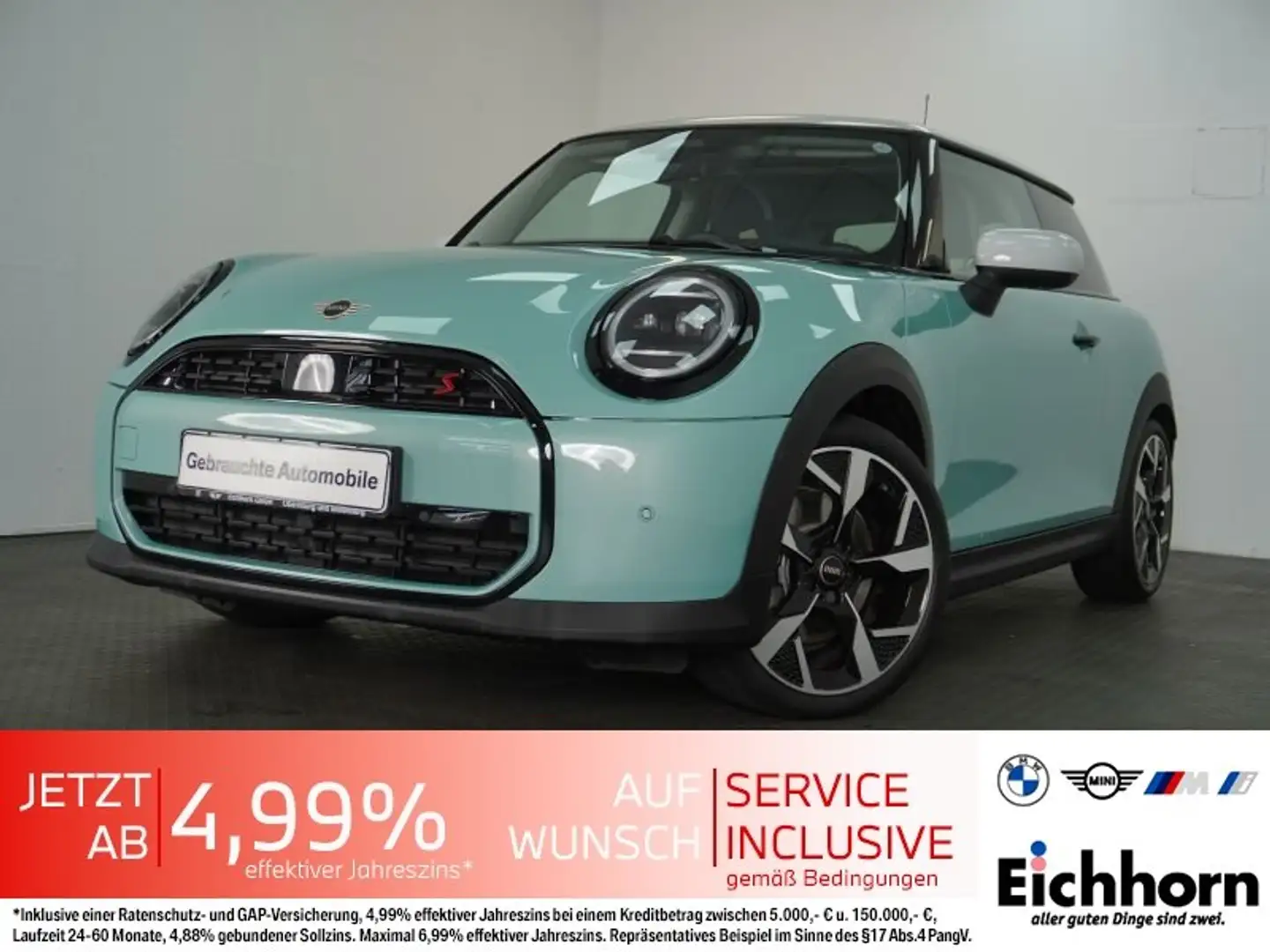 MINI Cooper S *HUD.PGSD.PARKASSIST.NAVI* Grün - 1