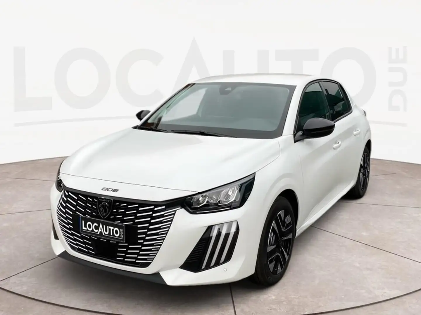 Peugeot 208 208 1.2 hybrid Allure 100cv e-dcs 6 - PROMO Weiß - 1