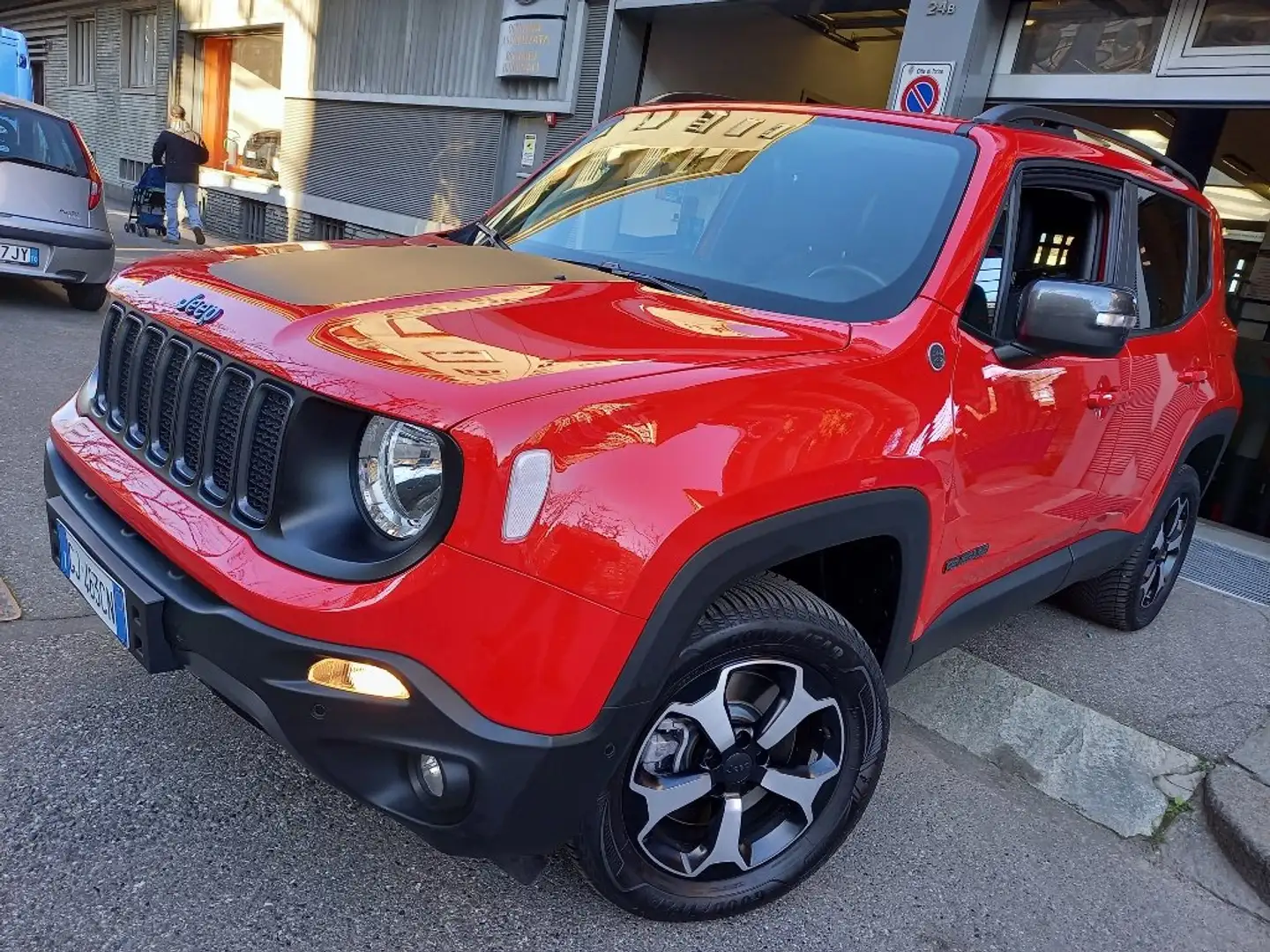 Jeep Renegade 1.3 t4 phev TRAILHAWK 4xe at6, 180+60=240CV! Rosso - 1