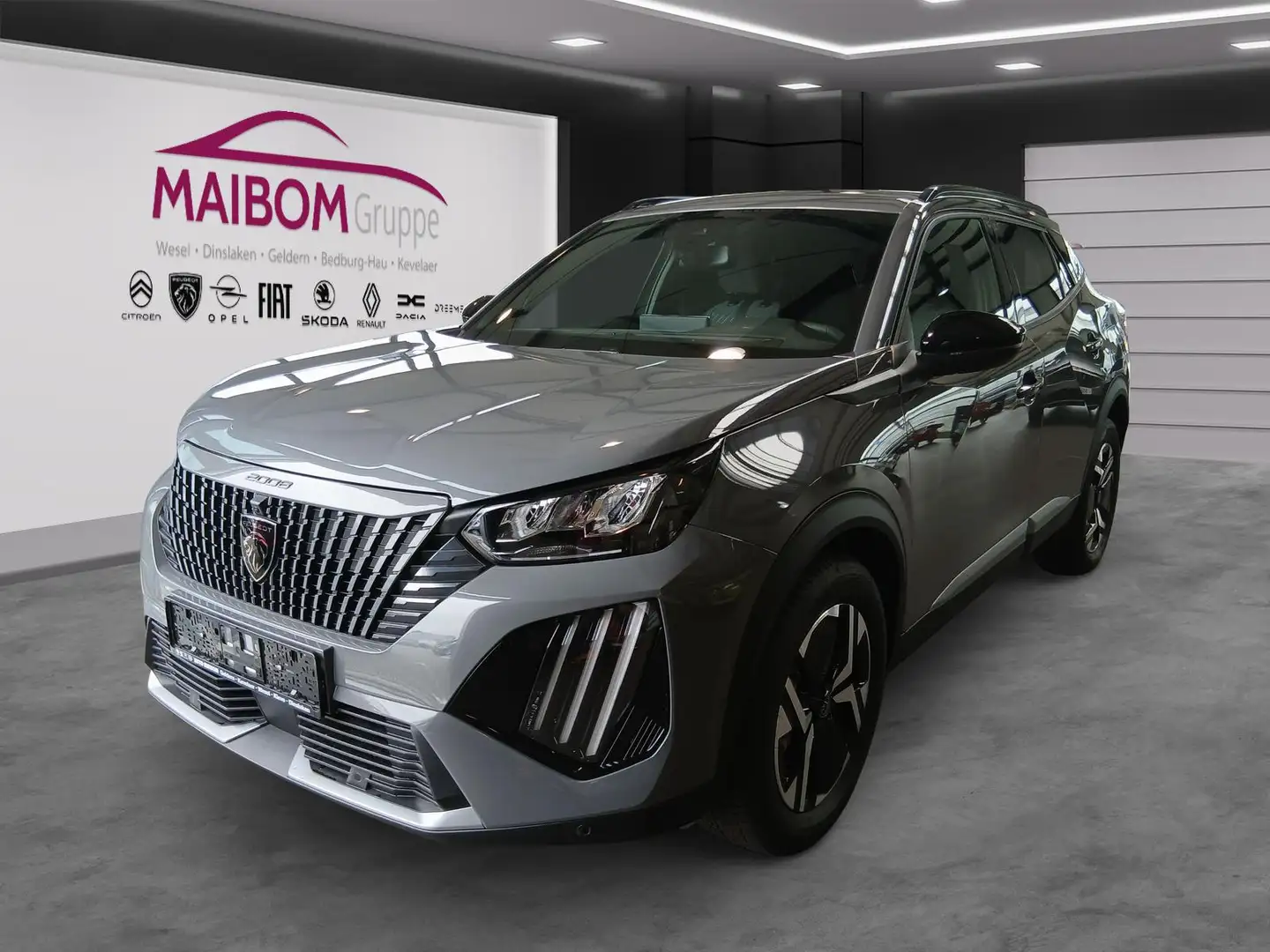 Peugeot 2008 Hybrid 145 Allure e-DSC6 Grijs - 1