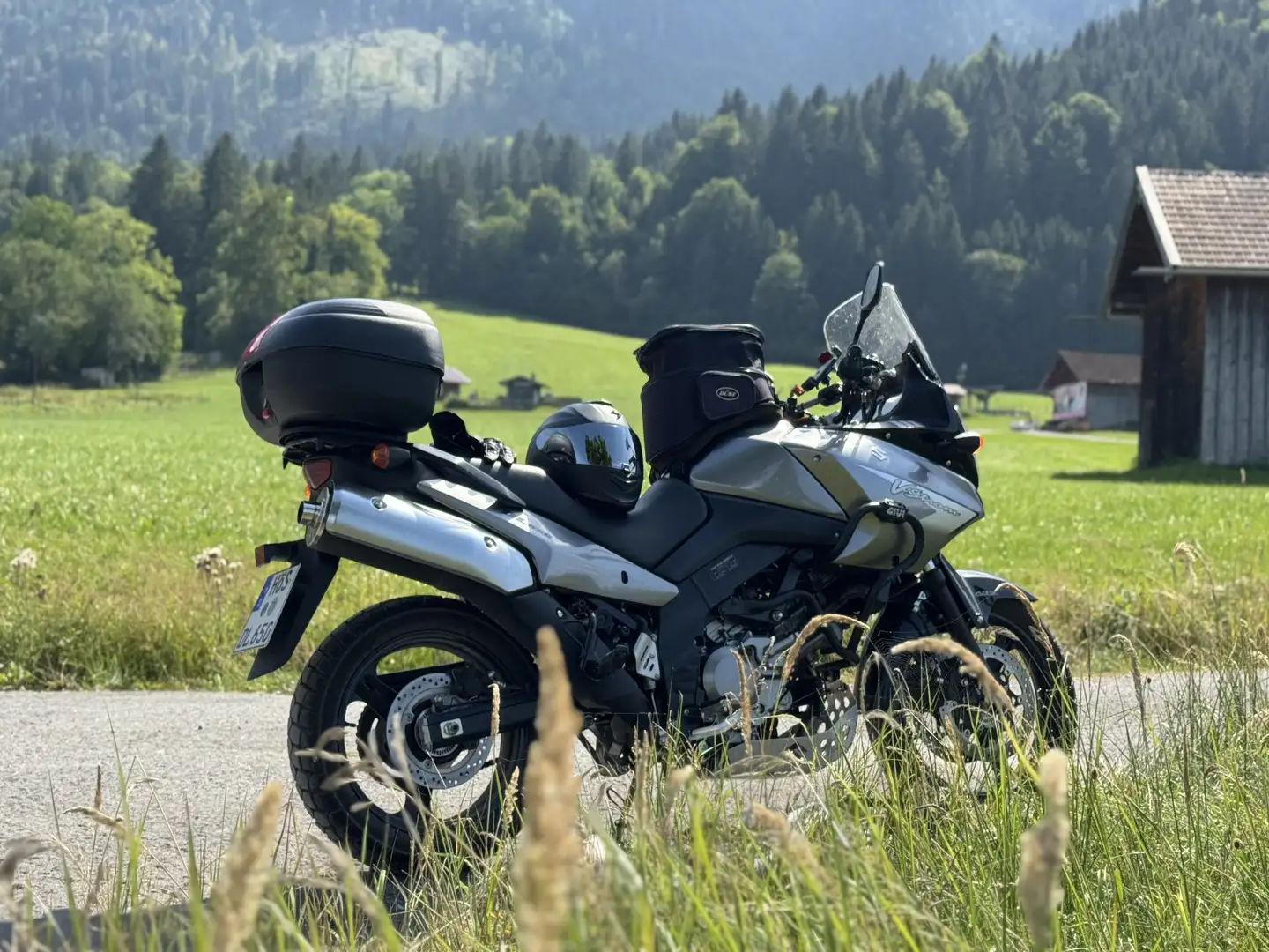 Suzuki V-Strom 650 Stříbrná - 1