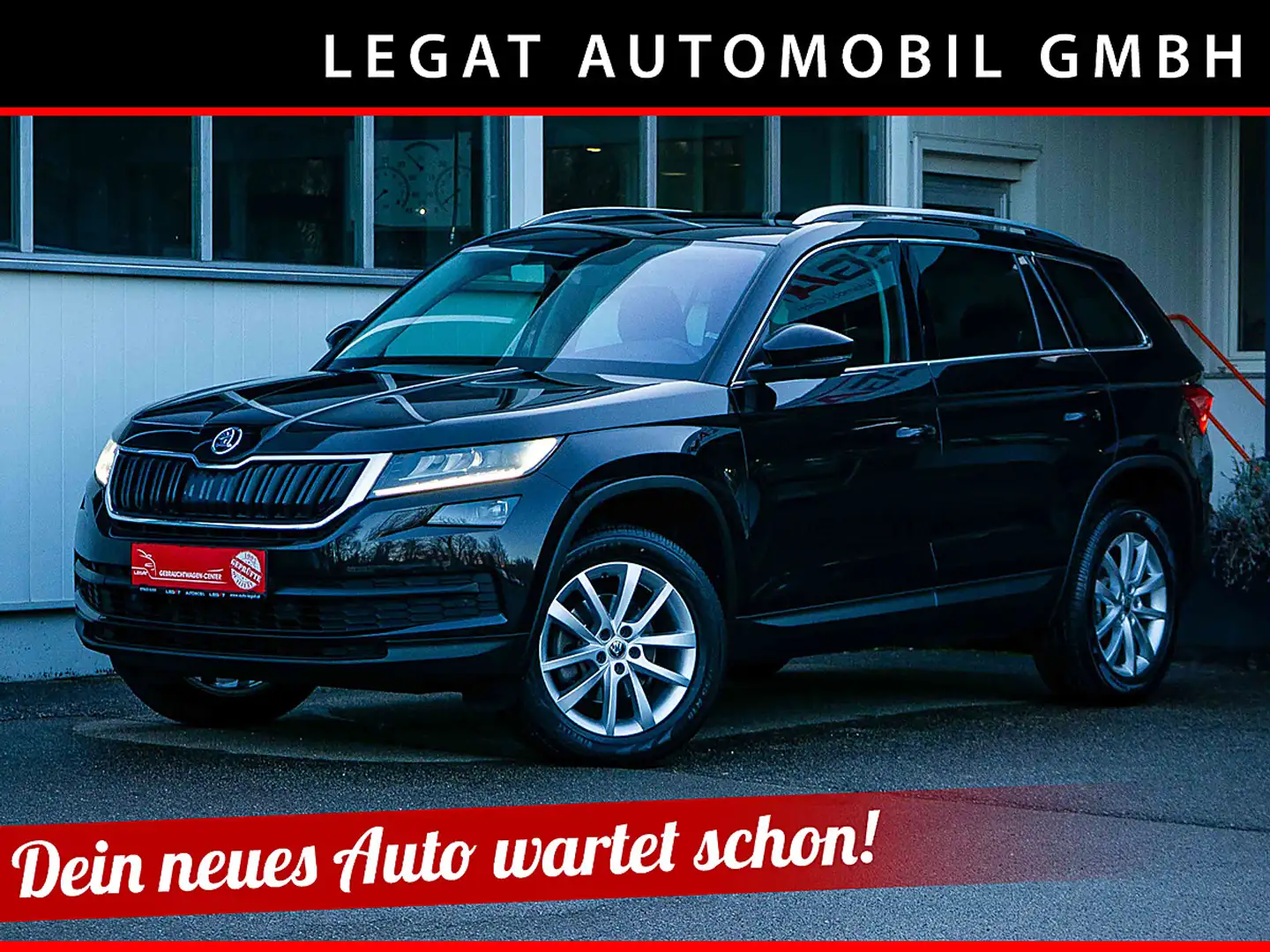 Skoda Kodiaq 2,0 TDI SCR 4x4 Style DSG *AHV*ALLRAD*MEMORY*LED* Schwarz - 1