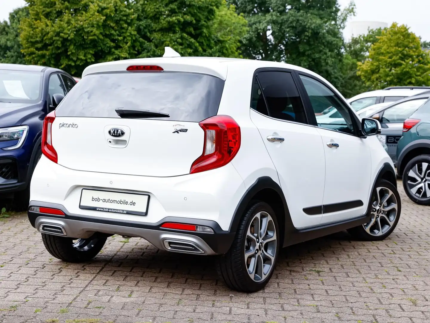Kia Picanto 1.2 X Line NAVI SHZ PDC KLIMA ALU LEDER Weiß - 2