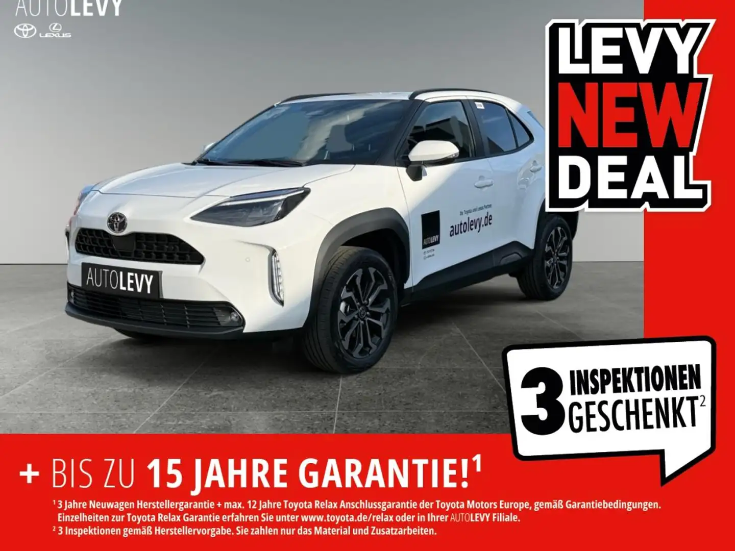 Toyota Yaris Cross - 1.5 l 4x2 HY Teamplayer RFK+SHZ+AC Weiß - 1