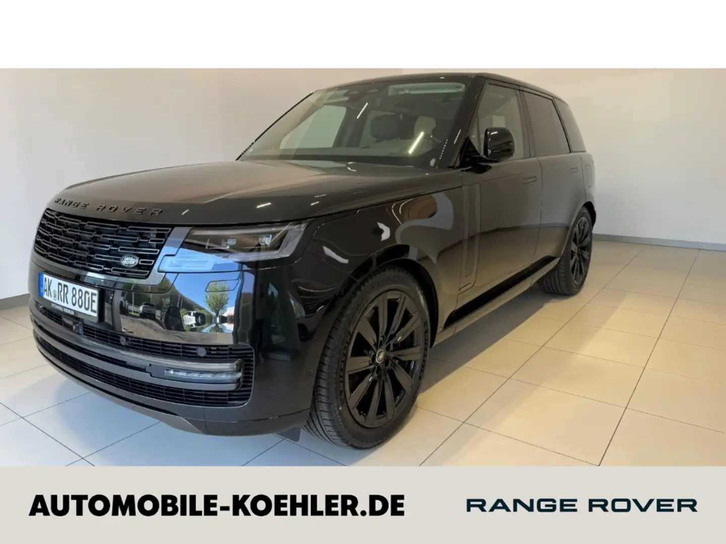 Land Rover Range Rover P550e Autobiography BLACK AHK 22''LM Schwarz - 1