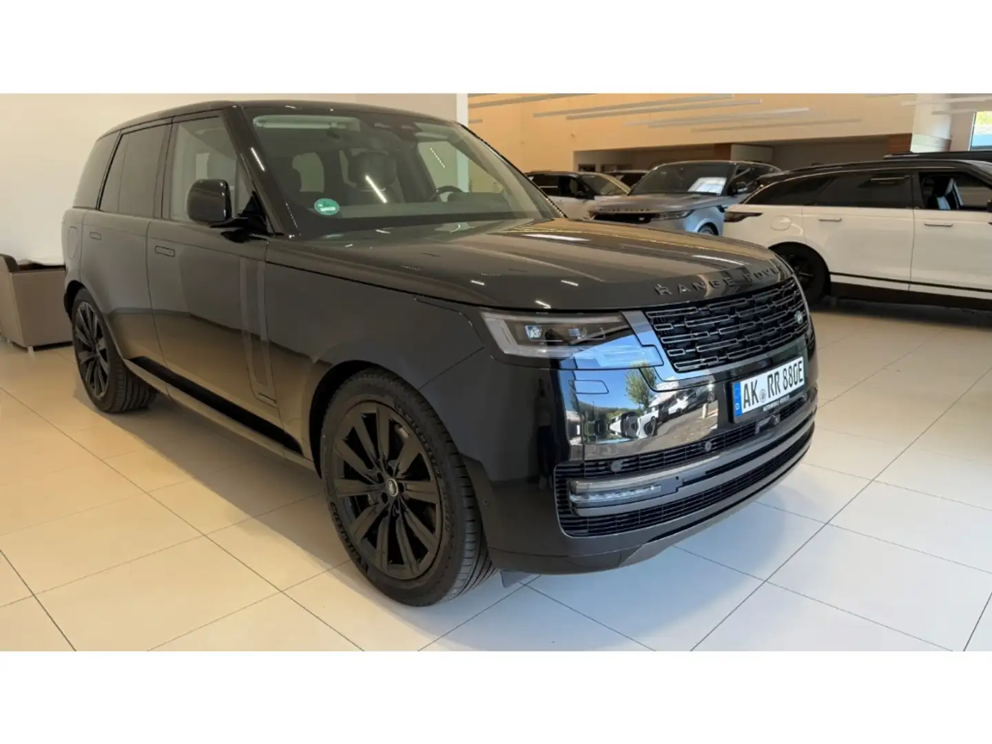 Land Rover Range Rover P550e Autobiography BLACK AHK 22''LM Schwarz - 2