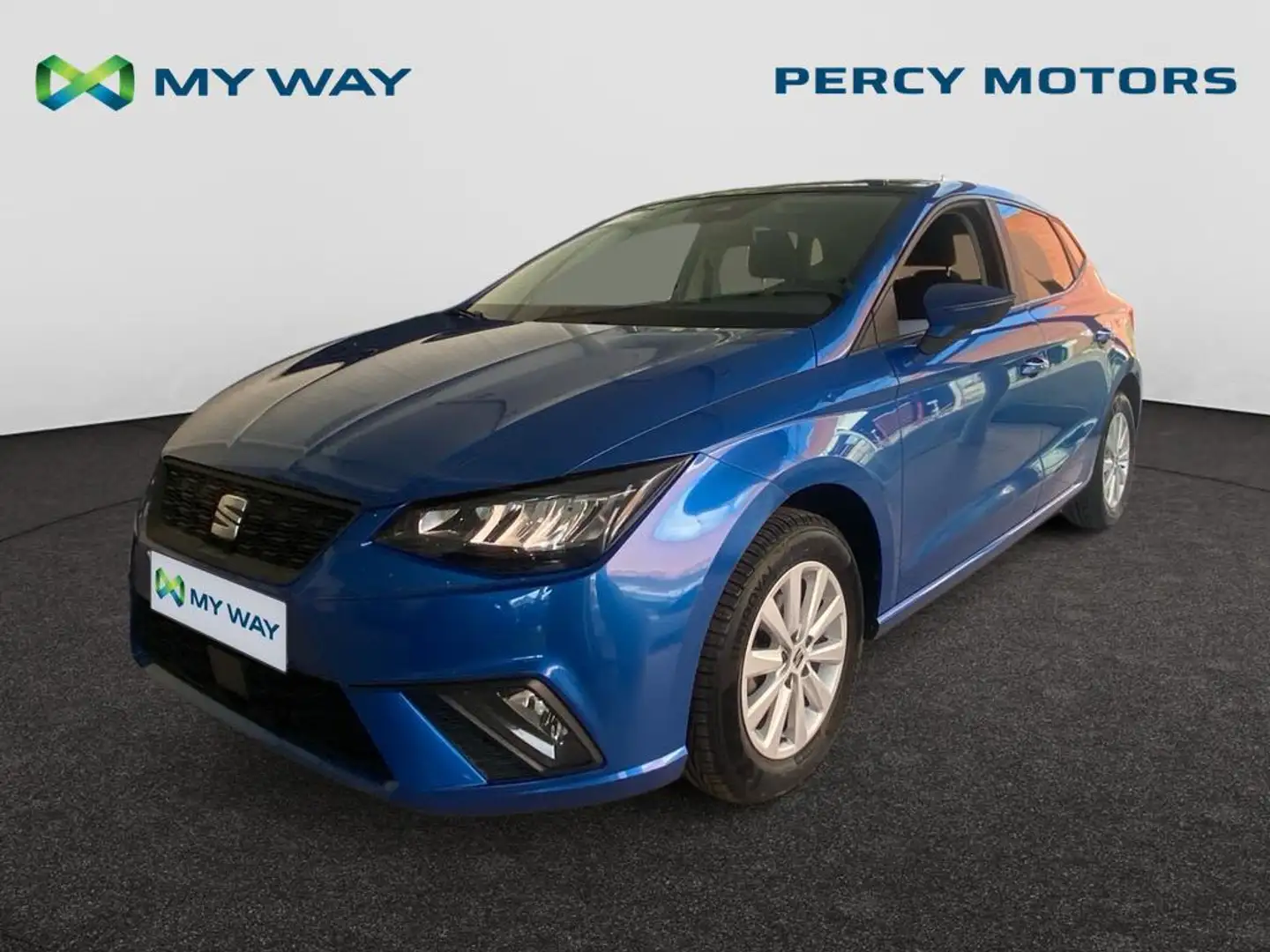 SEAT Ibiza New Ibiza Move! 1.0 TSI 95ch (70kW) MANUELLE 5v Start/Stop EURO 6 AP Bleu - 1