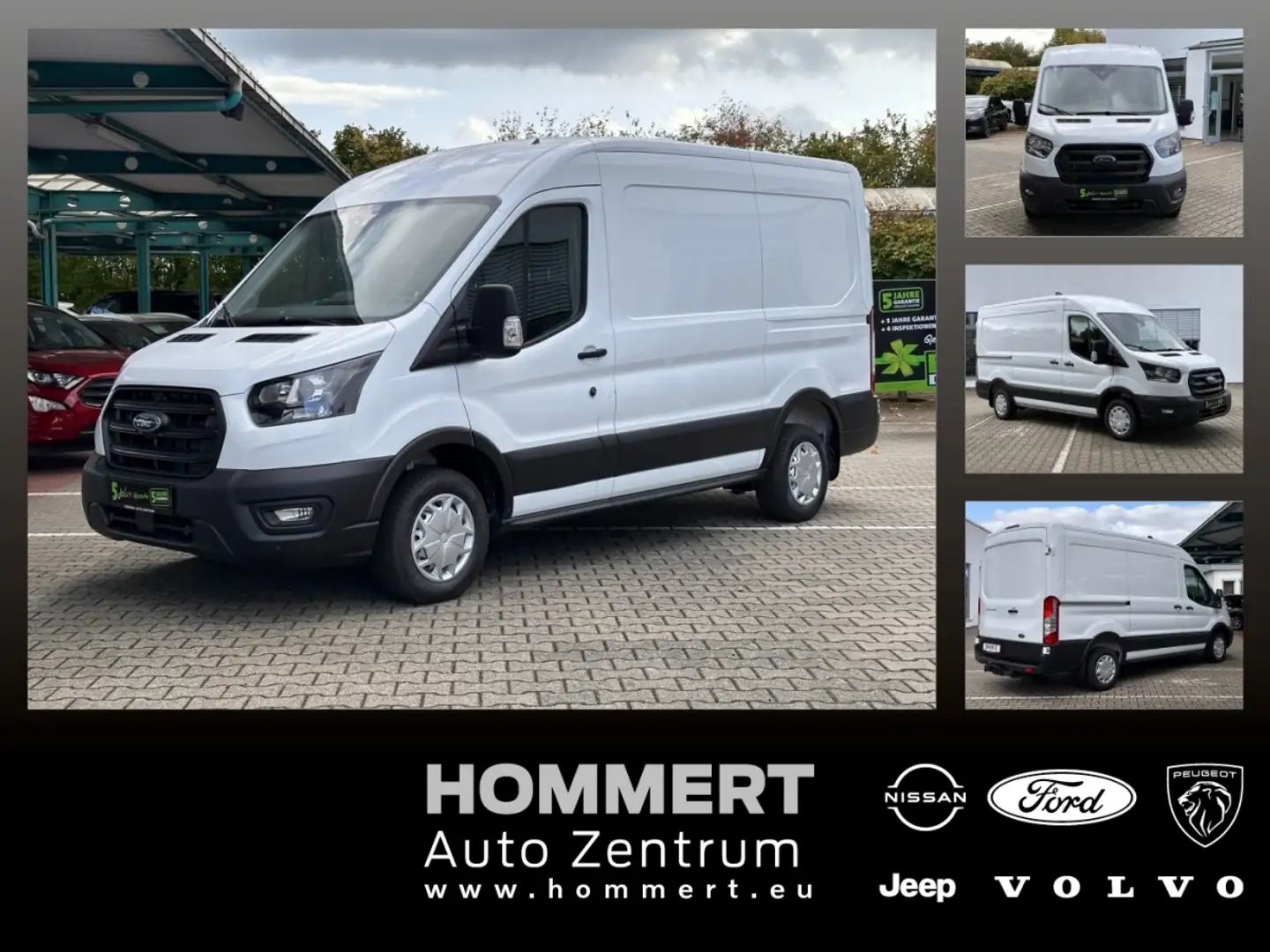 Ford Transit Kasten 2.0 TDCi 290 L2 Trend *SpurH*PDC* Weiß - 1