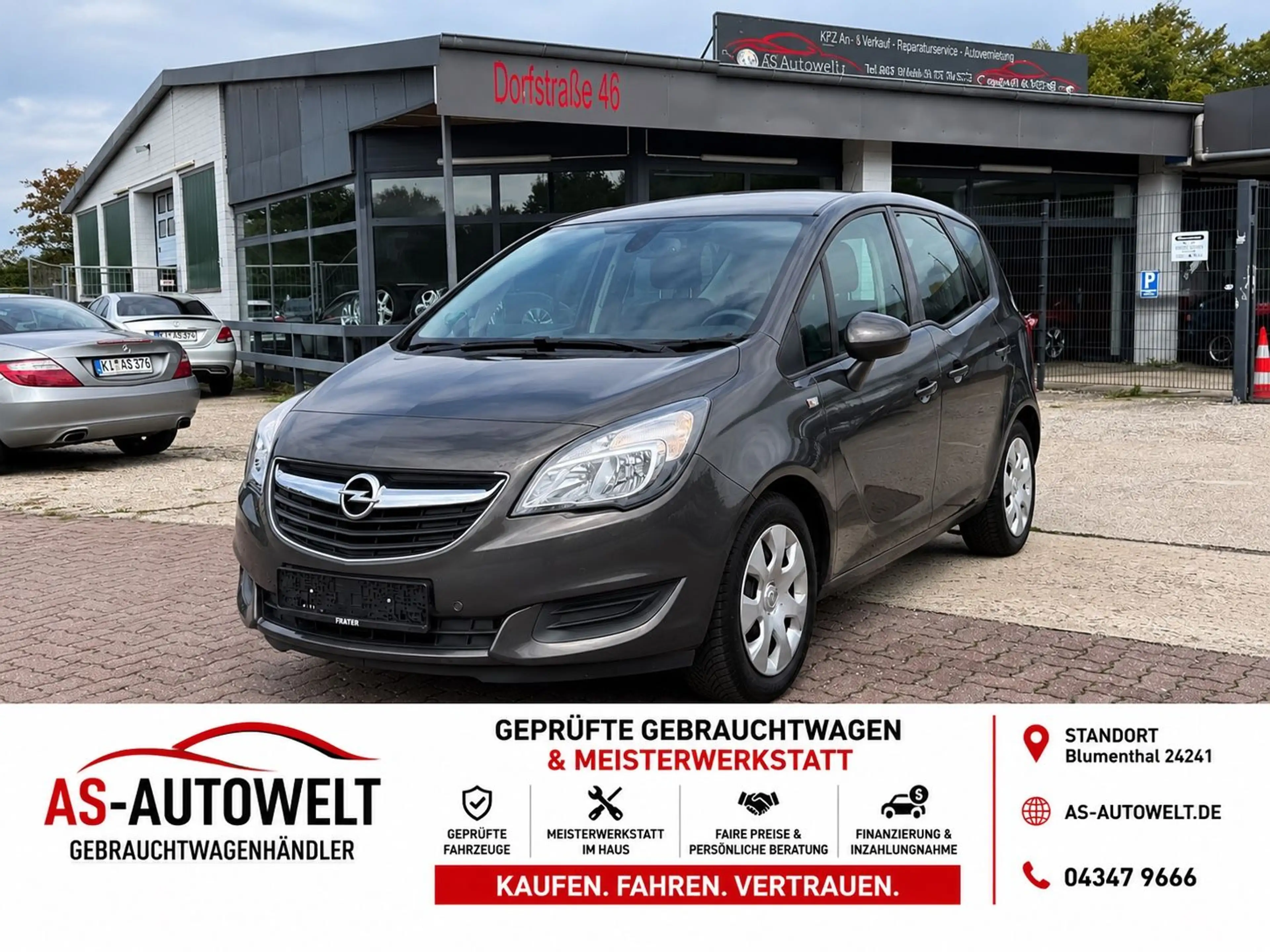 Opel Meriva B Edition Scheckheft|2. Hand|Allwetter