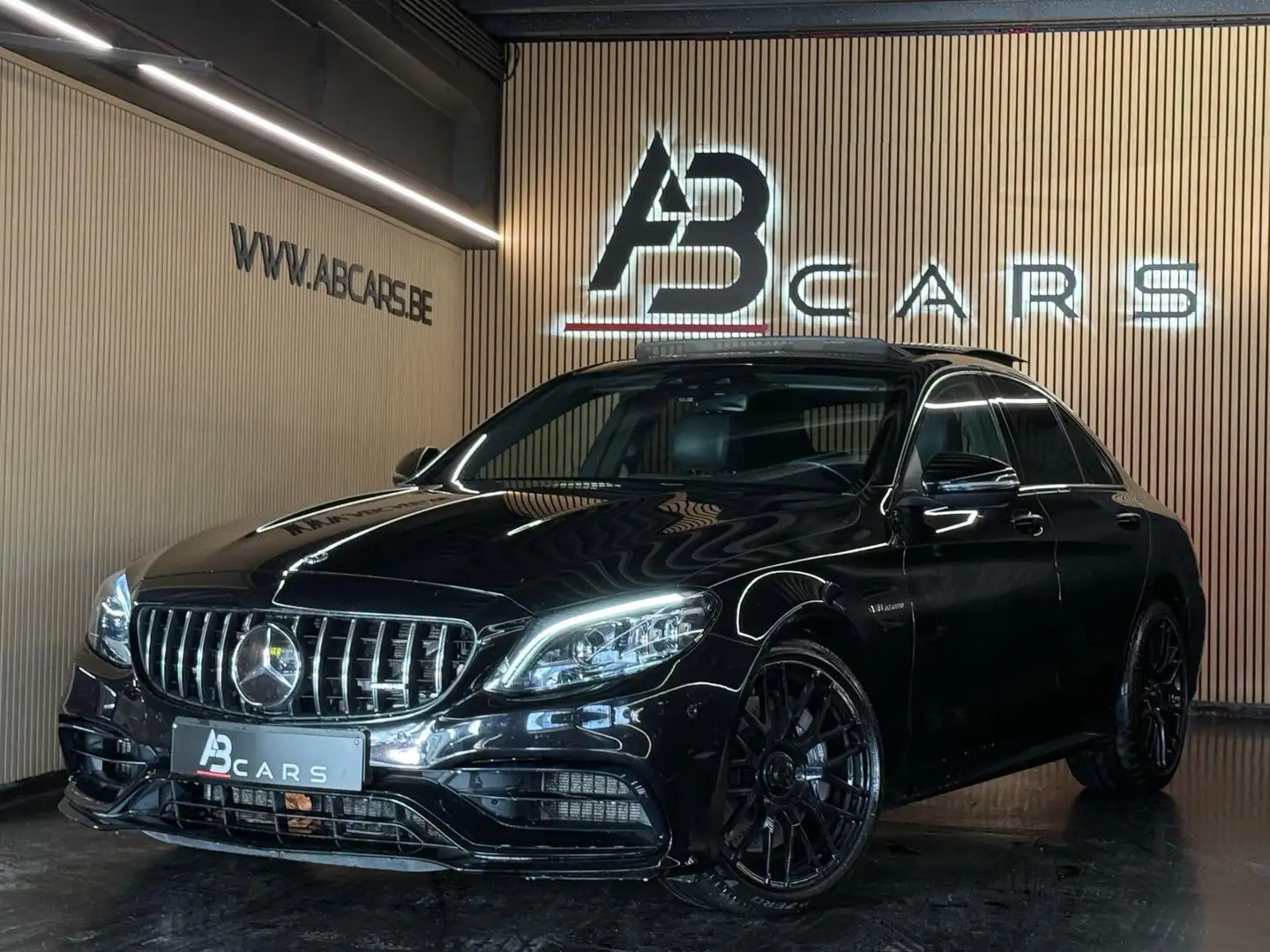 Mercedes-Benz C 63 AMG * NEW LIFT INT * GARANTIE 12 MOIS * FULL BLACK Fekete - 1