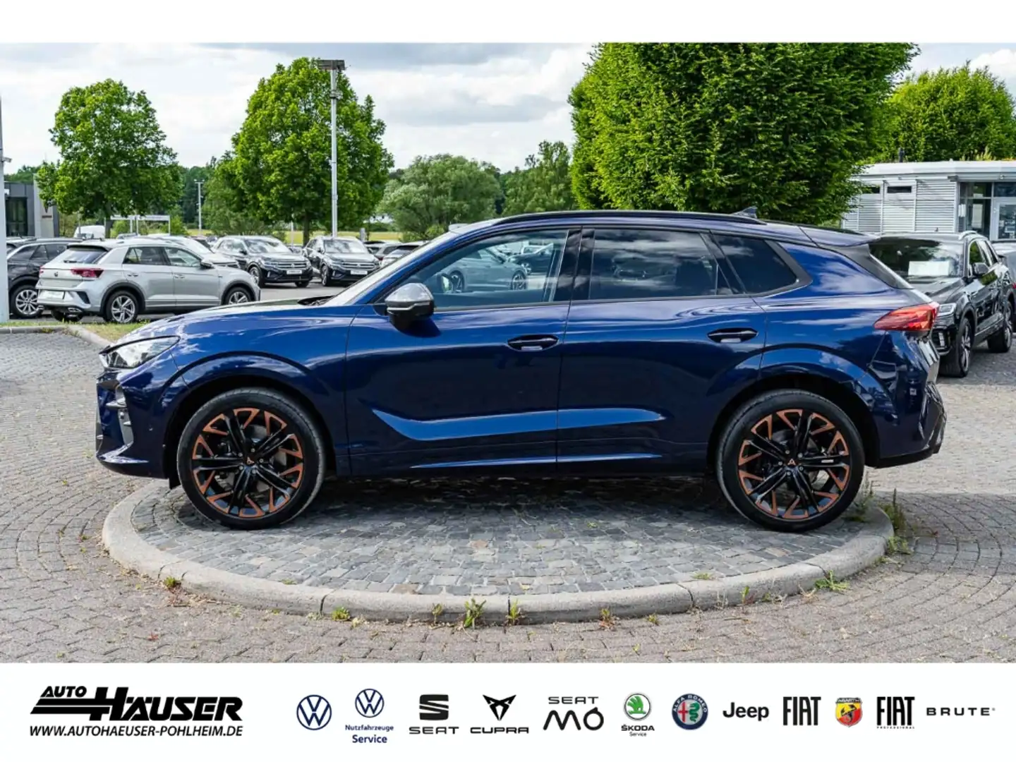 CUPRA Terramar VZ 2.0 TSI DSG 4Drive DCC HUD TOP-VIEW EL. HECKKL. Bleu - 2