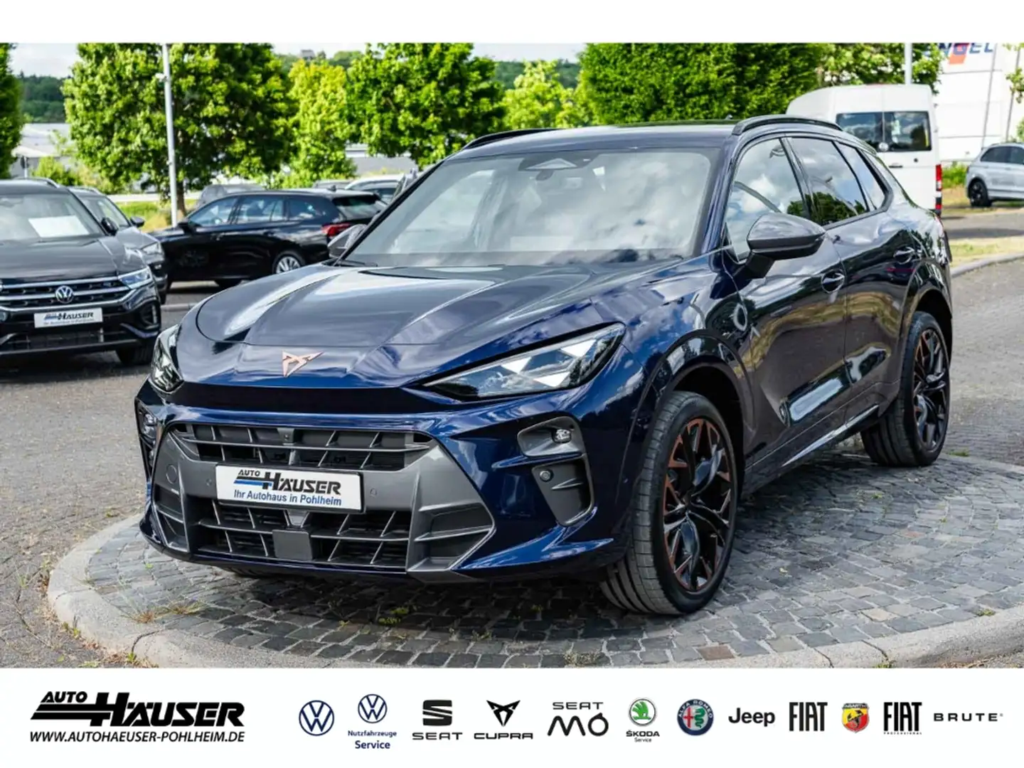 CUPRA Terramar VZ 2.0 TSI DSG 4Drive DCC HUD TOP-VIEW EL. HECKKL. Bleu - 1