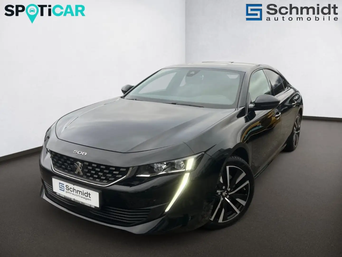 Peugeot 508 2,0 BlueHDi 160 EAT8 S&S GT Line Aut. Schwarz - 1