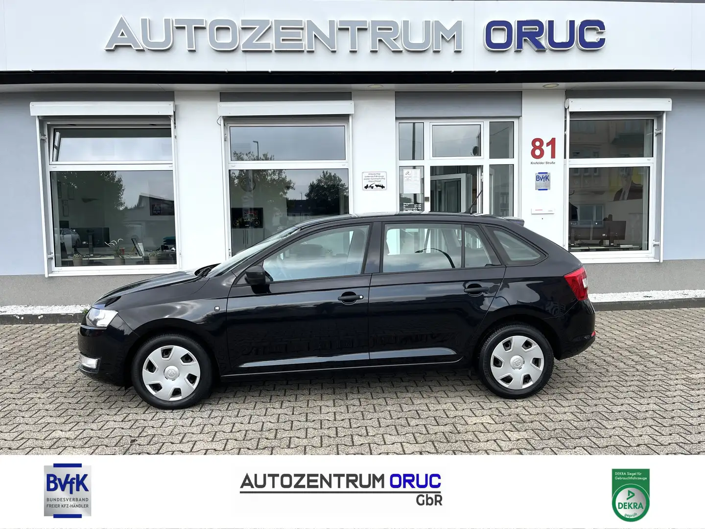 Skoda Rapid/Spaceback 1.2 TSI Cool Edition *Klima*PDC* Fekete - 1