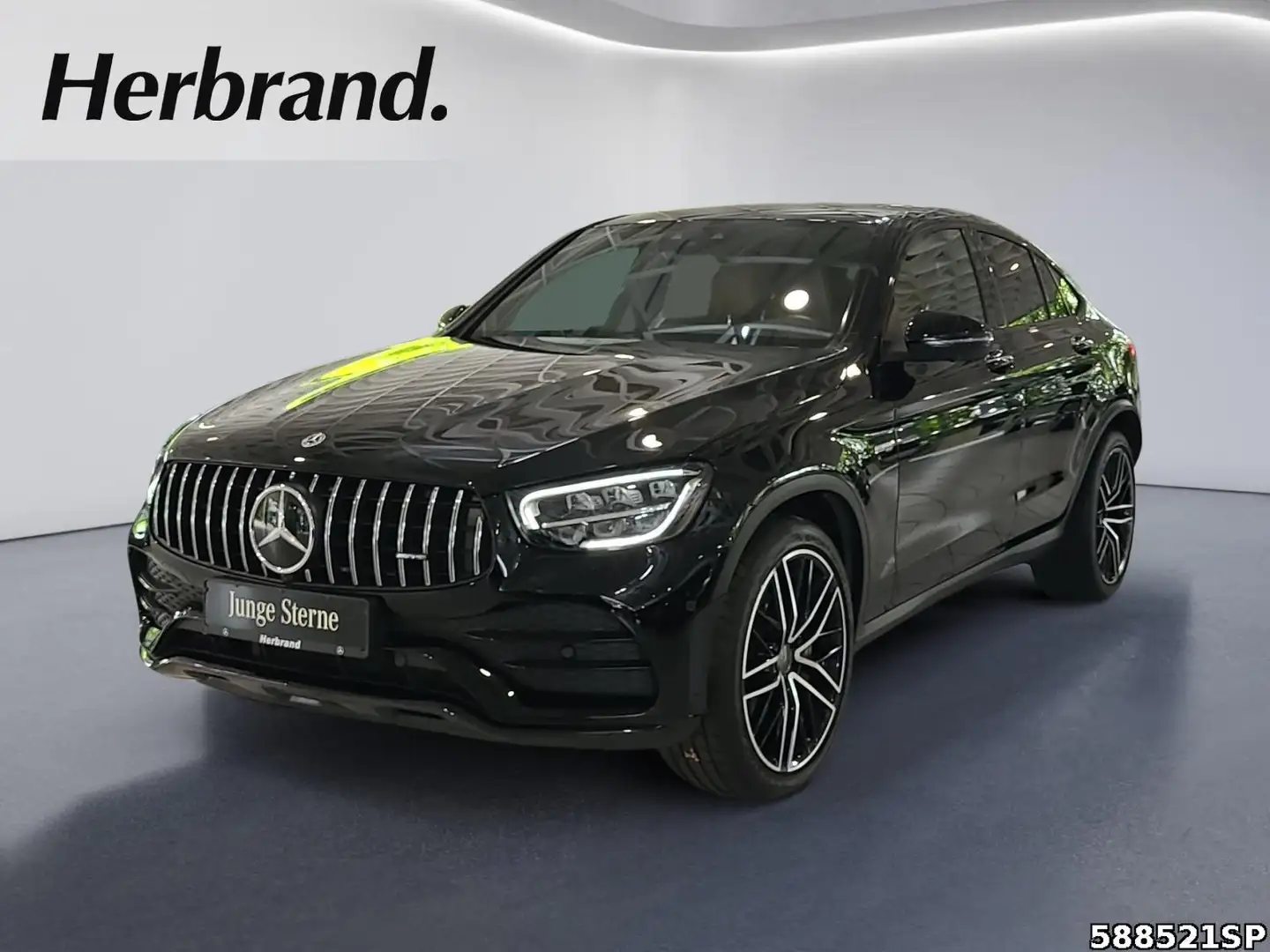 Mercedes-Benz GLC 43 AMG 4M Coupé AMG  AHK Sch.dach Night Memo Schwarz - 1