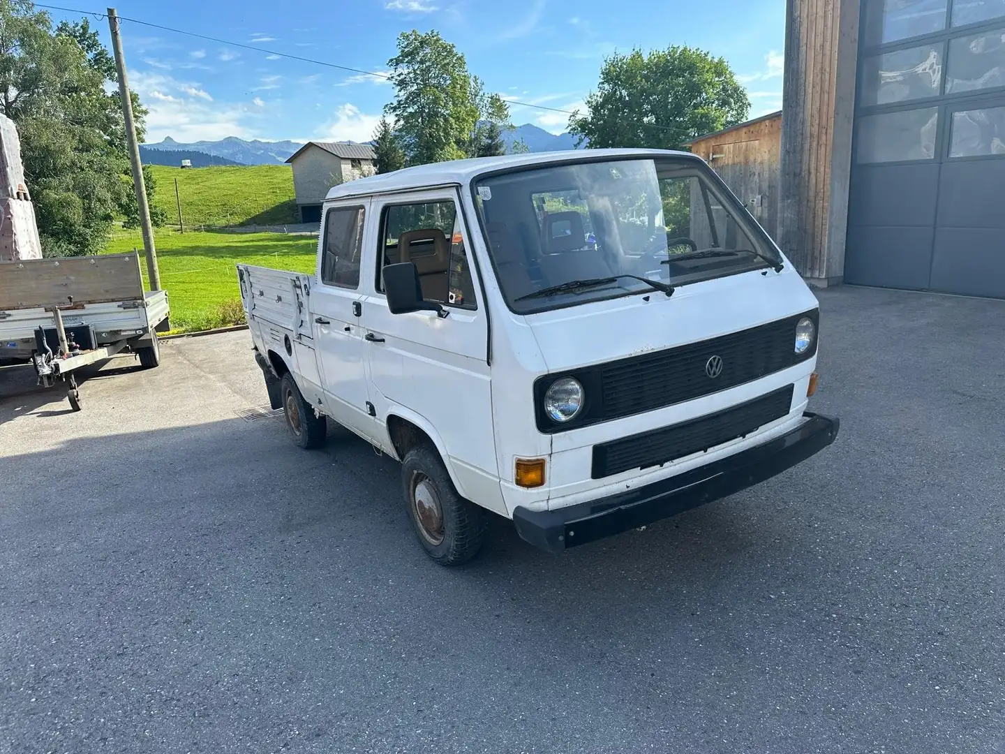 Volkswagen T3 Transporter *Syncro* *Pritsche* Blanc - 2