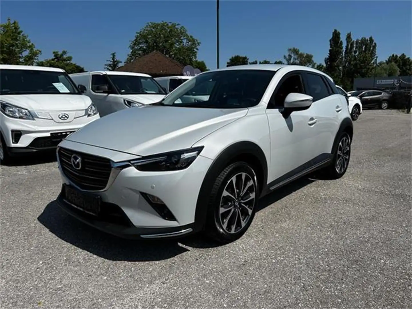 Mazda CX-3 G121 Revolution Aut. Automatik mit Navigation Weiß - 1