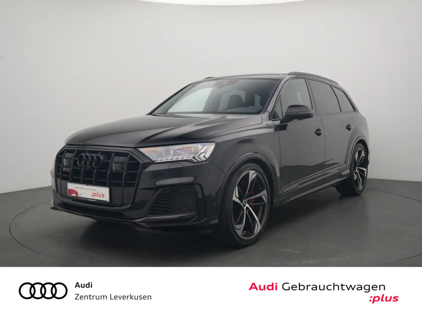 Audi SQ7 LASER LEDER LUFT ALLRADLENKUNG RAUTE ACC Noir - 1