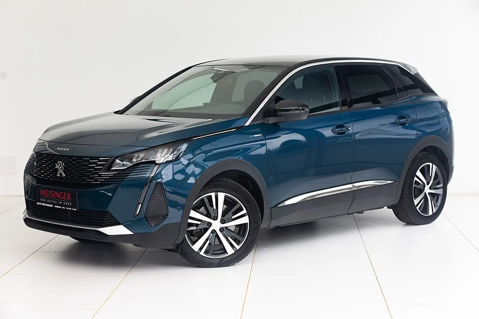 Peugeot 3008 Hybrid 300 e-EAT8 Allure Aut. Blau - 1