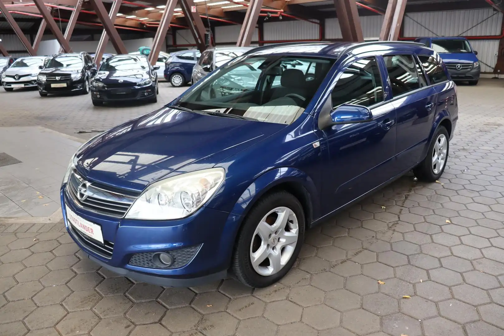 Opel Astra H Caravan Edition Bleu - 1