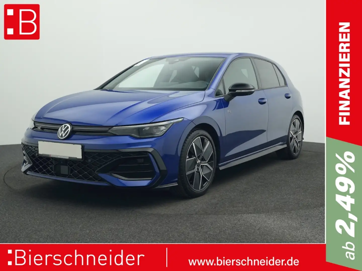 Volkswagen Golf R 8 1.5 eTSI DSG R-line BLACK-STYLE 5-J.-GAR KAMERA Blau - 1