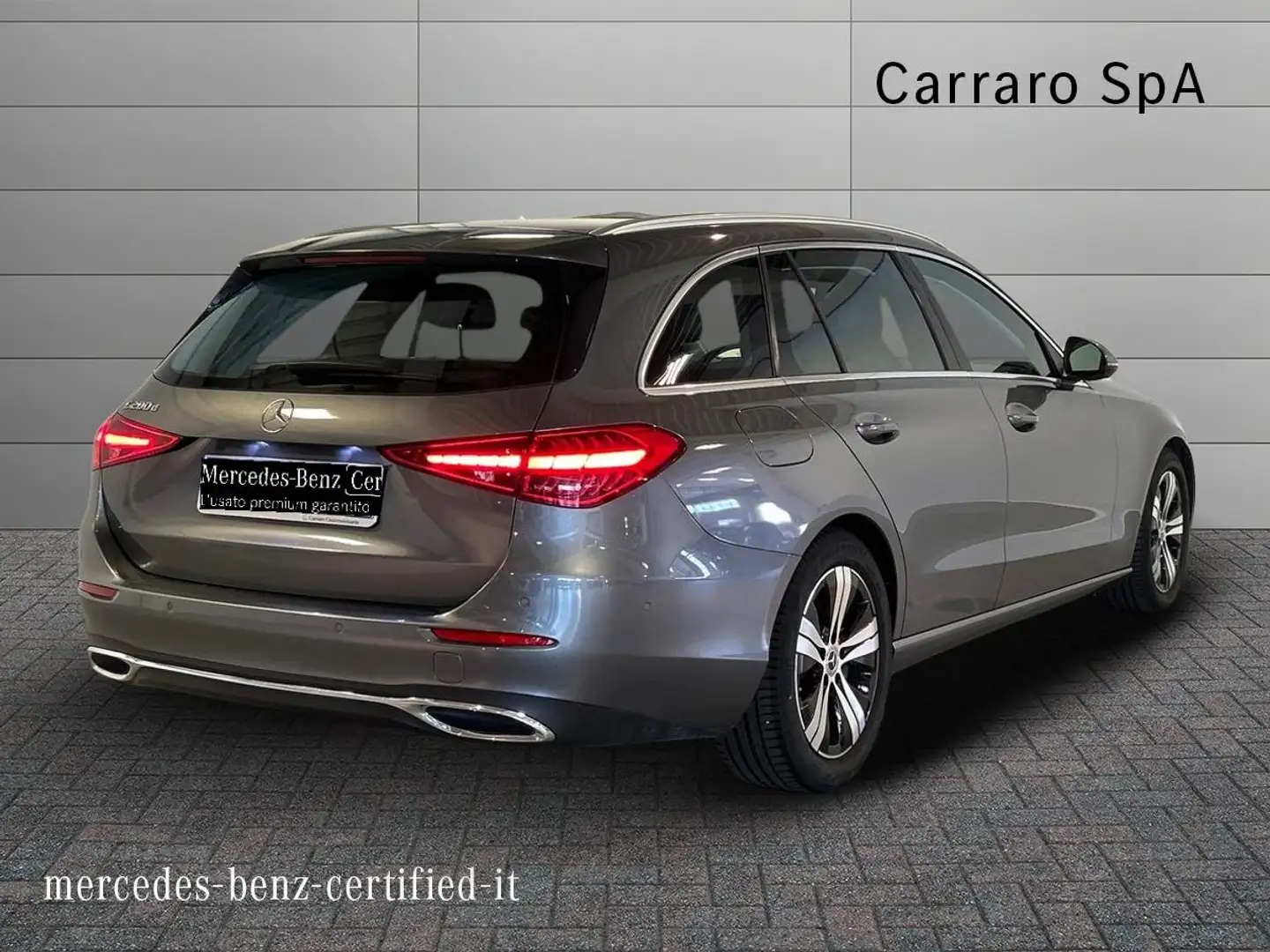 Mercedes-Benz C 200 - C SW 200 d mhev Advanced auto Grigio - 2