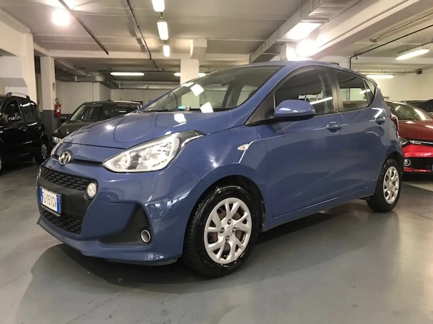 Hyundai i10 i10 II 2014 1.0 Sound Edition econext Gpl E6 Modrá - 1