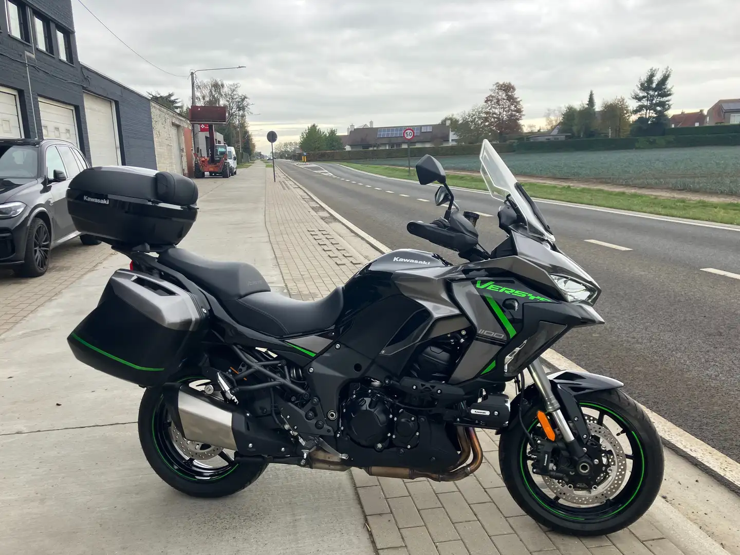 Kawasaki Versys 1100 SE grand tourer Vert - 2