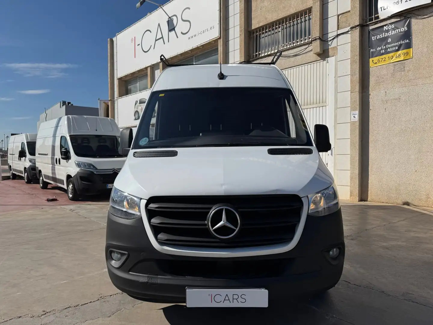 Mercedes-Benz Sprinter 211 CDI MEDIO 3.0T T. ALTO TD Weiß - 2