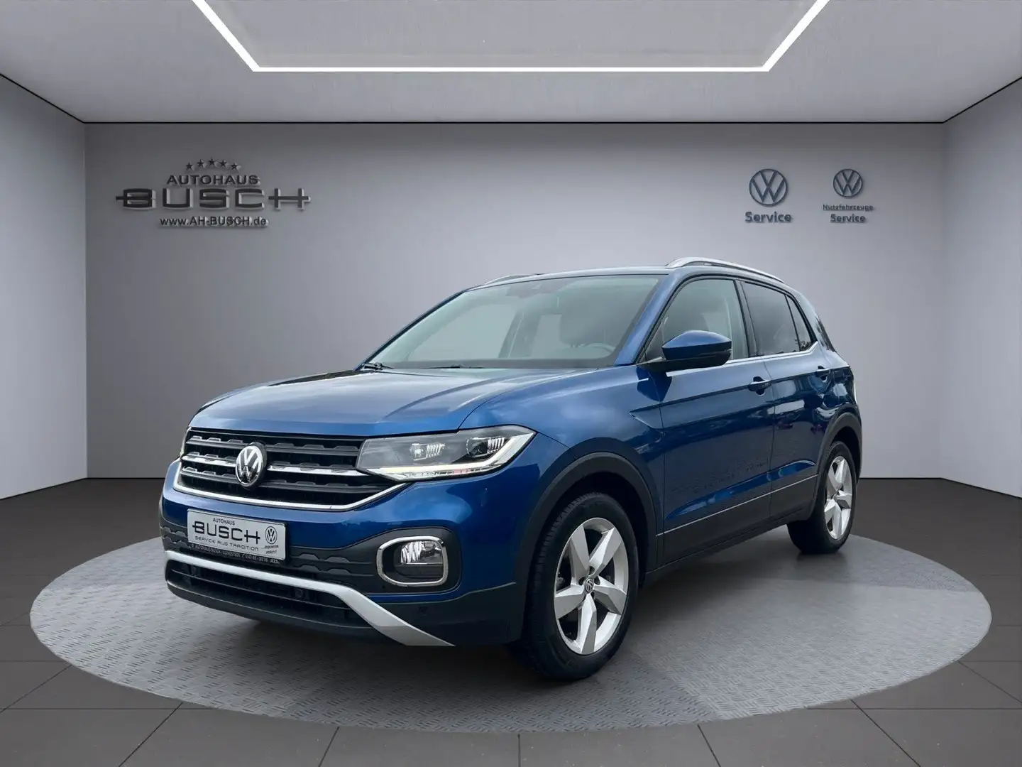 Volkswagen T-Cross Style 1.0 TSI DSG 85 KW Navi App LED Bleu - 2