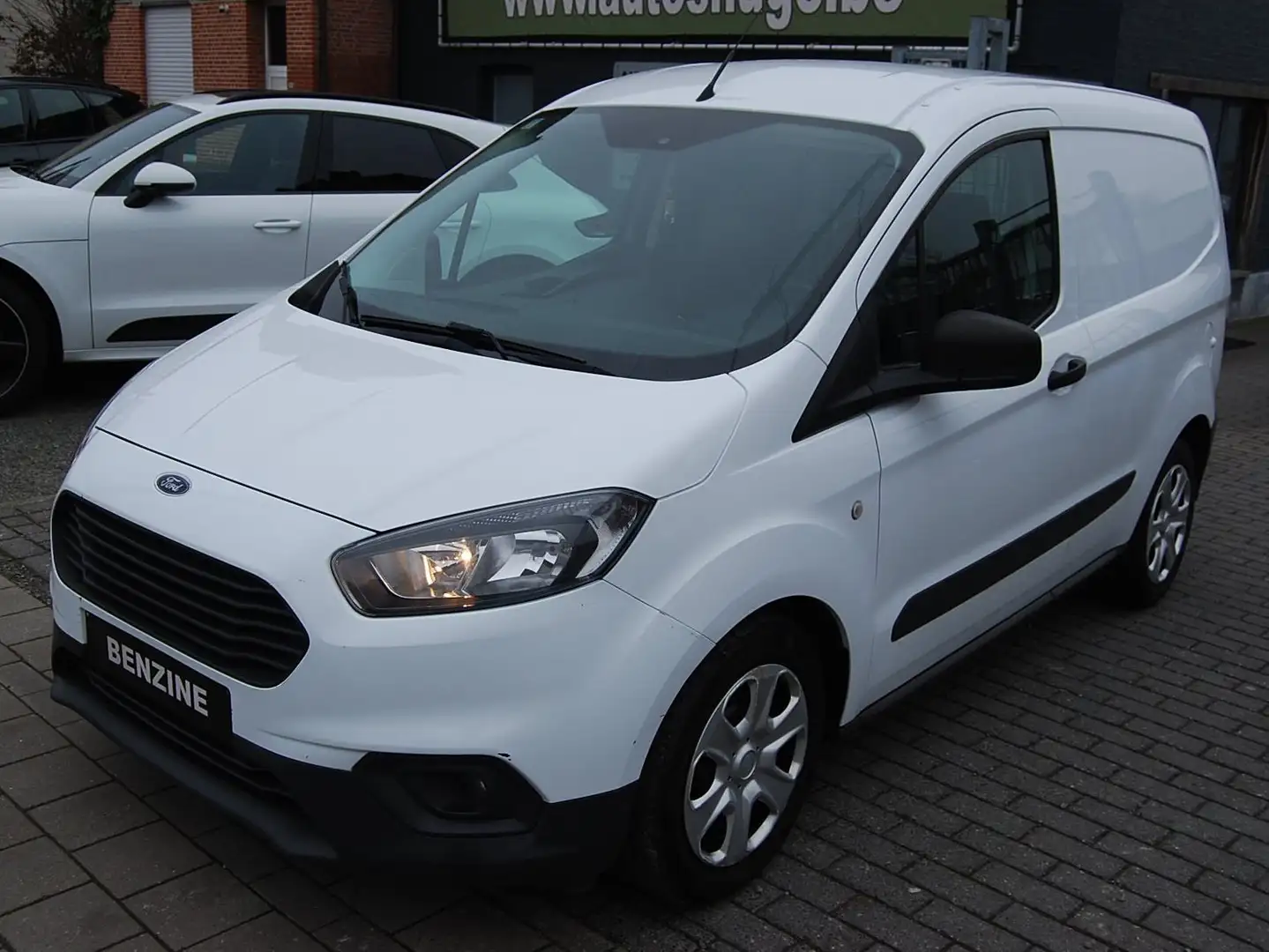 Ford Transit Courier 1.0I Ecoboost AIRCO SCHUIFDEUR PDC 20000km! Blanc - 1