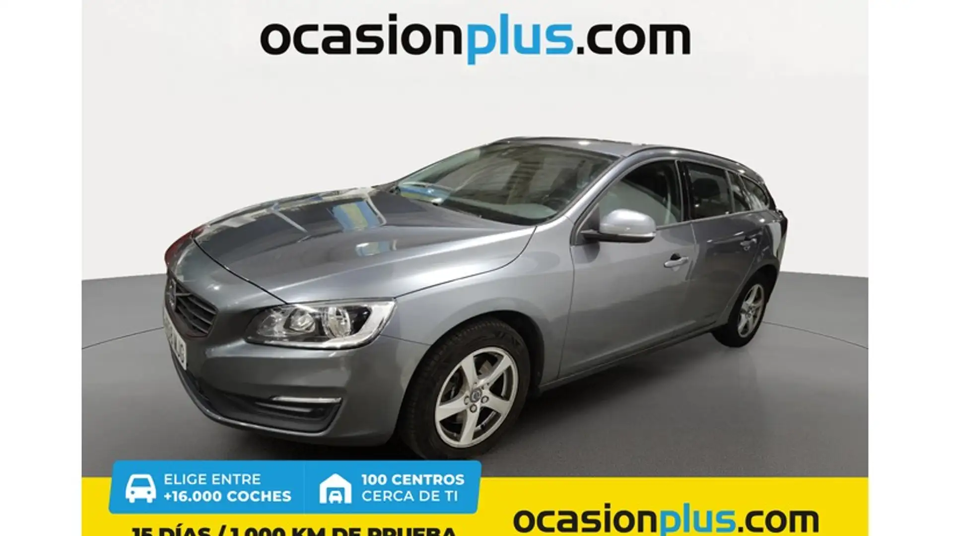 Volvo V60 D2 Kinetic 120 Gris - 1
