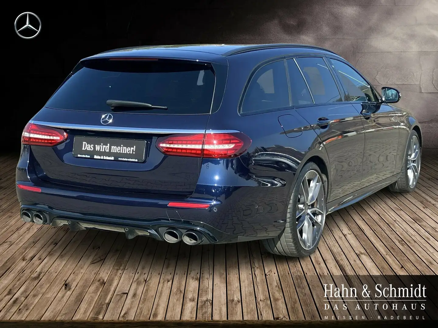 Mercedes-Benz E 53 AMG E 53 4M+ T Mem/Airbody/HUD/Pano/SitzLüf/AHK Niebieski - 2