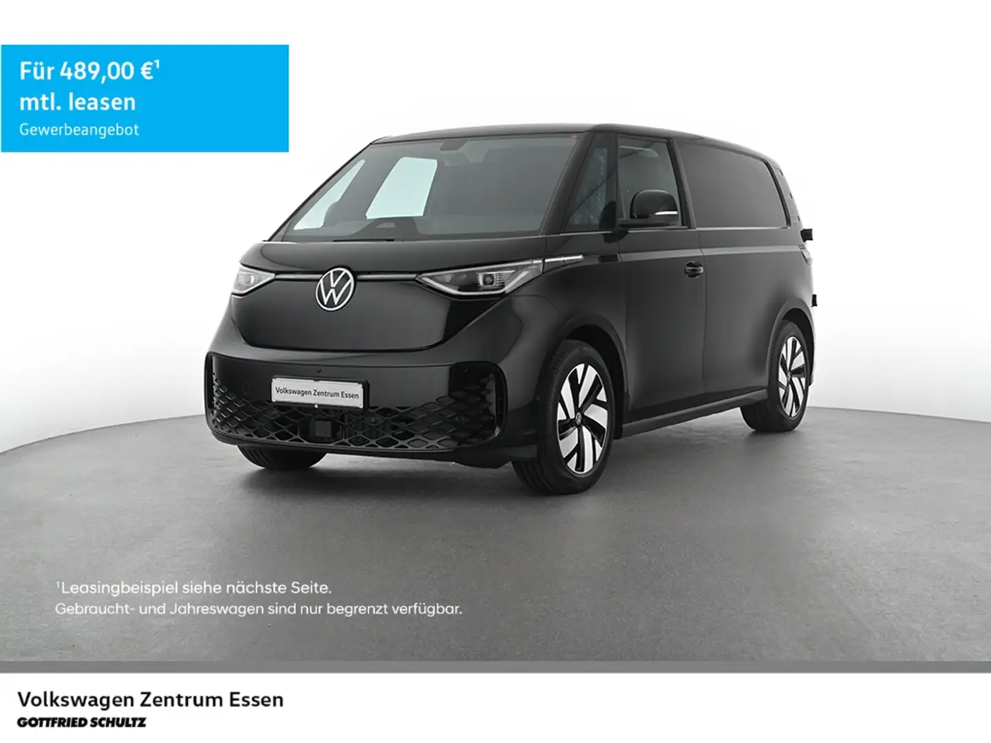 Volkswagen ID. Buzz Cargo Pro kurzer Radstand 250 kW PS) 4MOTION 1-Gang-Auto Schwarz - 1