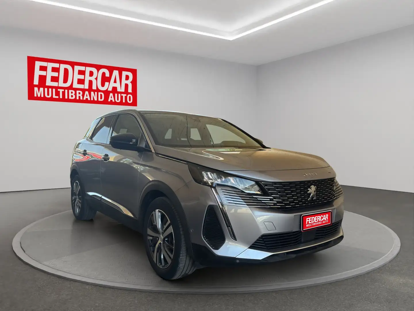 Peugeot 3008 3008 II 2021 1.5 bluehdi Allure Pack s Grijs - 1