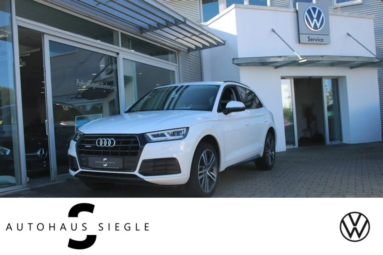 Audi Q5 40 2.0 TDI quattro sport S-tronic Leder/Alc. 20Zol Weiß - 1