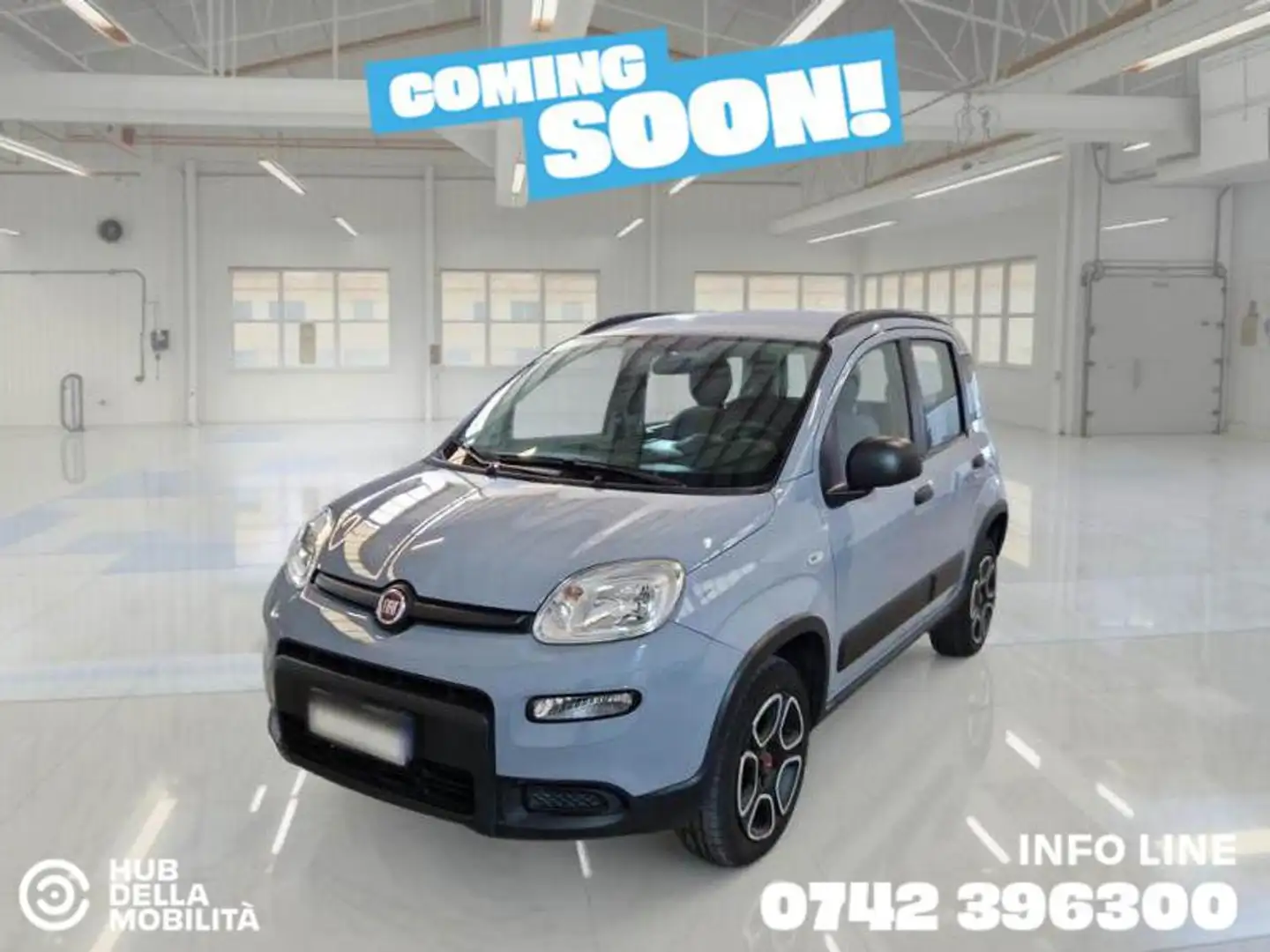 Fiat Panda 0.9 TwinAir Turbo Natural Power City Life Grijs - 2