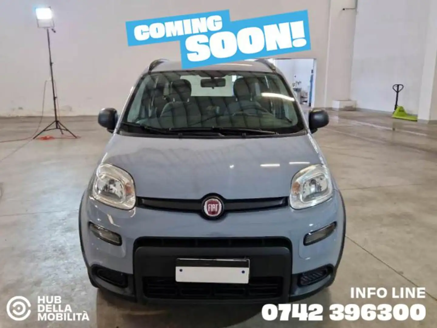 Fiat Panda 0.9 TwinAir Turbo Natural Power City Life Grijs - 1