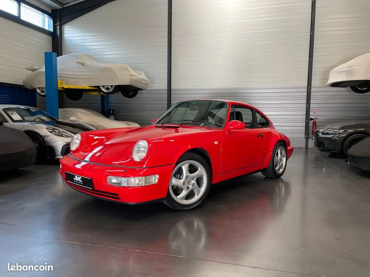 Porsche 964 (964) Carrera 4 – 250 cv Rouge Indien Boîte Manuelle Suivi régulier Réfection moteur et peinture complète Rot - 2
