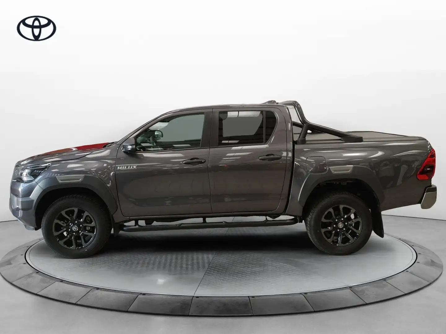 Toyota Hilux 2.8 D A/T 4WD 4 porte Double Cab Invincible Gris - 2