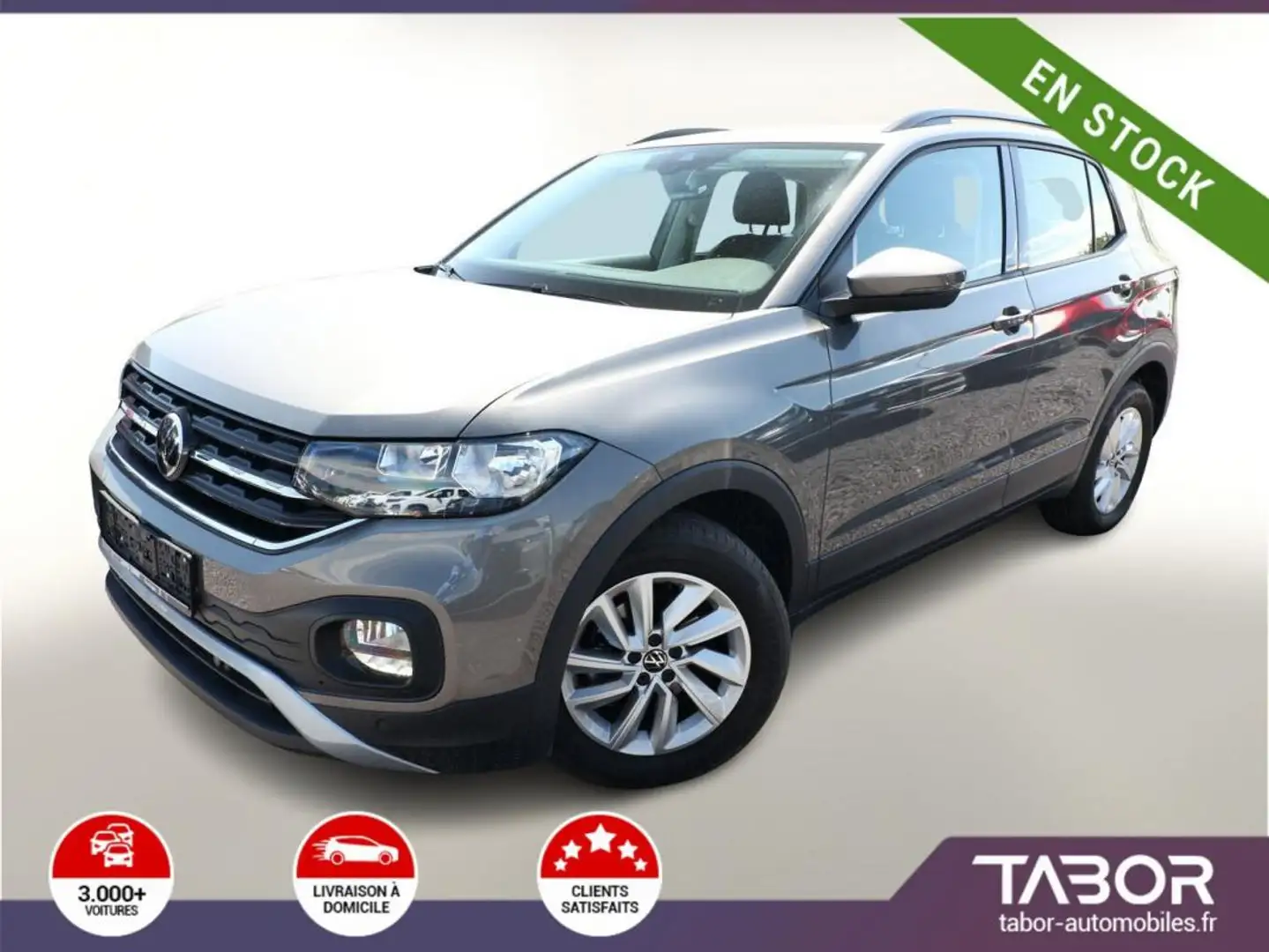 Volkswagen T-Cross 1.0 TSI 110 DSG Life WinterP Gris - 1