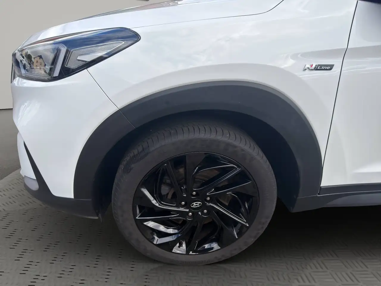 Hyundai TUCSON 1.6 T-GDI N LINE + STANDHEIZUNG + NAVI + AHK WENIG KILOMETER, миниатюра 20